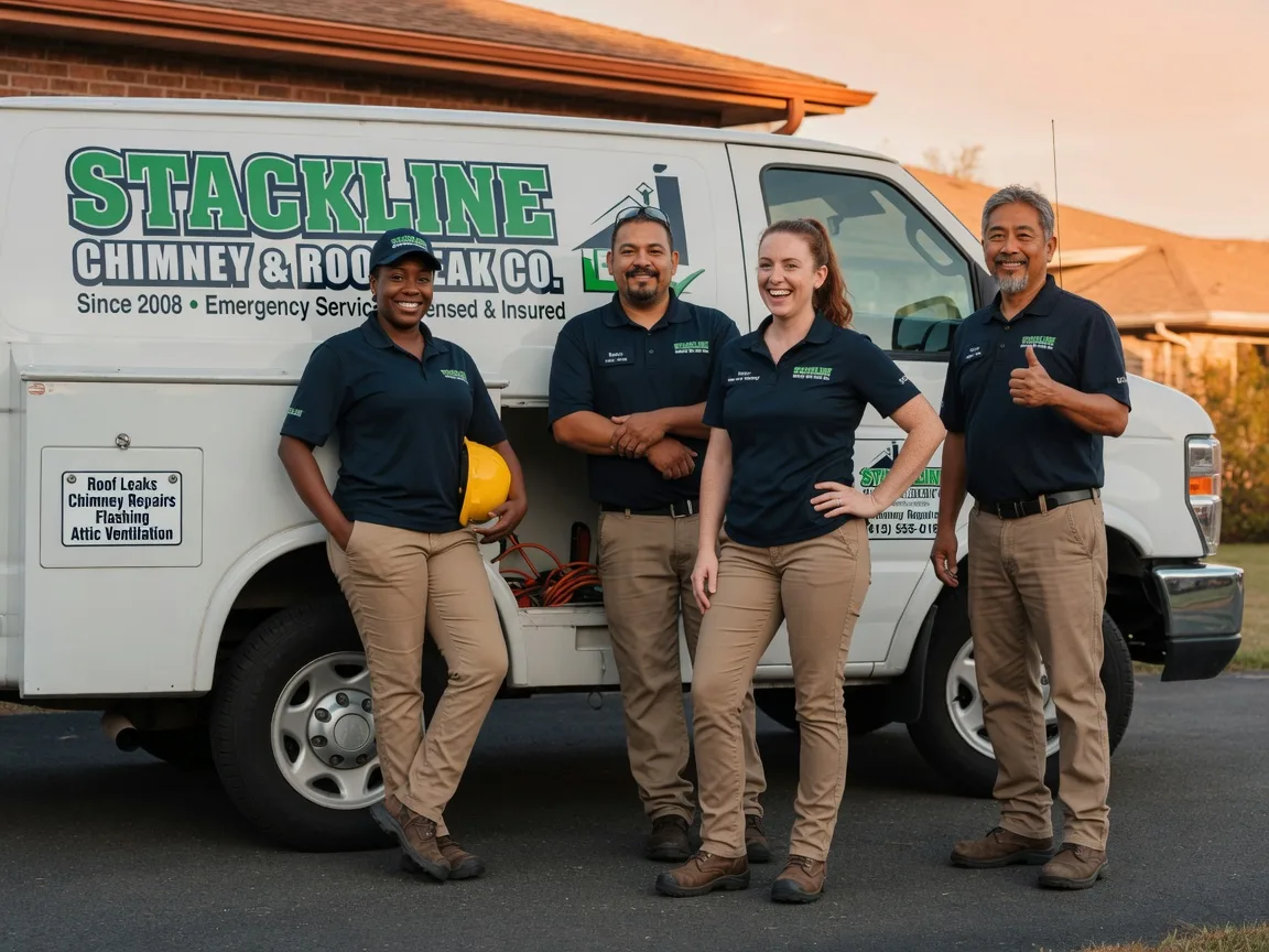 Chimney flashing repair company in Valyermo, CA